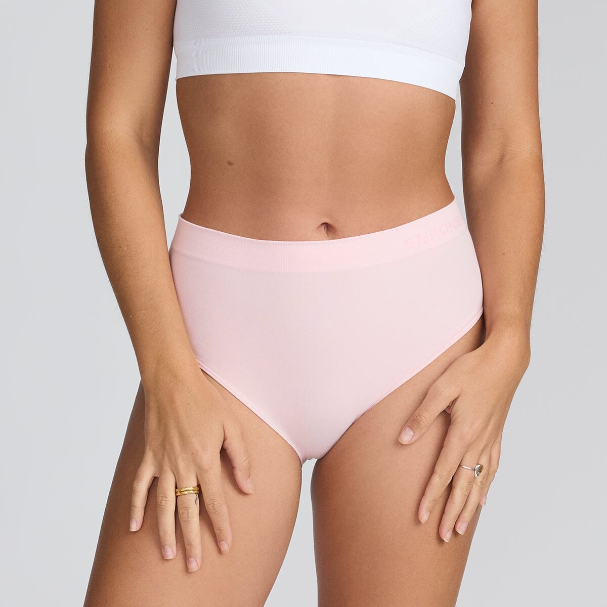 [EXP-A] Women's SmoothFit Full Brief - Rosé All Day - Bamboo Underwear - Model:Elke